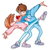 Love Story WhatsApp Sticker #15