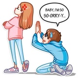 Love Story WhatsApp Sticker #18