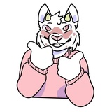 Strange Cat WhatsApp Sticker #4