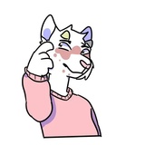 Strange Cat WhatsApp Sticker #5