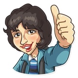 Stranger Things WhatsApp Sticker #3