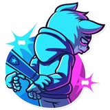 Street Cat WhatsApp Sticker #14