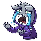 Street Cat WhatsApp Sticker #17