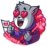 Street Cat WhatsApp Sticker #18