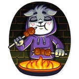 Street Cat WhatsApp Sticker #21