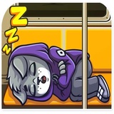 Street Cat WhatsApp Sticker #30