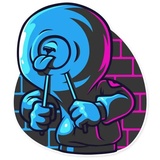 Street Cat WhatsApp Sticker #9