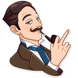 Such a Gentleman WhatsApp Sticker #12