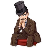 Such a Gentleman WhatsApp Sticker #23