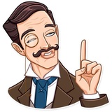 Such a Gentleman WhatsApp Sticker #24