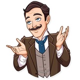 Such a Gentleman WhatsApp Sticker #29