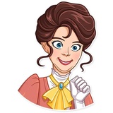 Such a Lady WhatsApp Sticker #15