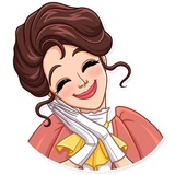 Such a Lady WhatsApp Sticker #26