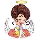 Such a Lady WhatsApp Sticker #27