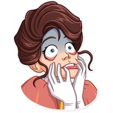 Such a Lady WhatsApp Sticker #4