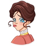 Such a Lady WhatsApp Sticker #6