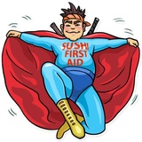 Sushi Chef WhatsApp Sticker #17