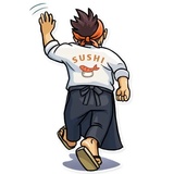 Sushi Chef WhatsApp Sticker #26