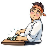 Sushi Chef WhatsApp Sticker #28