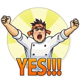 Sushi Chef WhatsApp Sticker #9