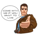 Terminator WhatsApp Sticker #14