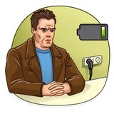 Terminator WhatsApp Sticker #16