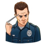Terminator WhatsApp Sticker #17