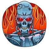 Terminator WhatsApp Sticker #23