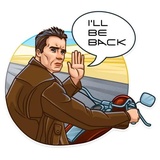 Terminator WhatsApp Sticker #3