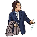 Pulp Fiction WhatsApp Sticker #10