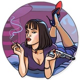 Pulp Fiction WhatsApp Sticker #15