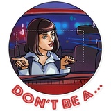 Pulp Fiction WhatsApp Sticker #23