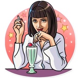 Pulp Fiction WhatsApp Sticker #24