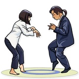 Pulp Fiction WhatsApp Sticker #9