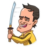 Quentin Taratino WhatsApp Sticker #10
