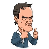 Quentin Taratino WhatsApp Sticker #3