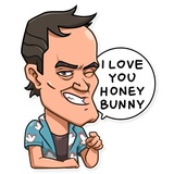 Quentin Taratino WhatsApp Sticker #7
