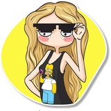 TargetGirl WhatsApp Sticker #11