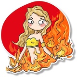 TargetGirl WhatsApp Sticker #6