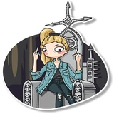 TargetGirl WhatsApp Sticker #7