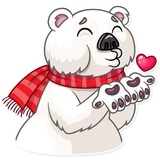 Ted Frosty WhatsApp Sticker #2