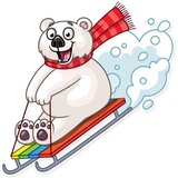 Ted Frosty WhatsApp Sticker #25