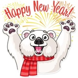 Ted Frosty WhatsApp Sticker #7
