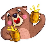 Honey Bear WhatsApp Sticker #12