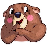 Honey Bear WhatsApp Sticker #13