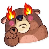 Honey Bear WhatsApp Sticker #15