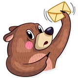 Honey Bear WhatsApp Sticker #21