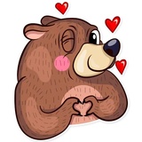 Honey Bear WhatsApp Sticker #22