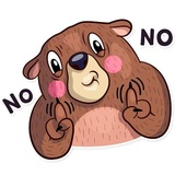 Honey Bear WhatsApp Sticker #24