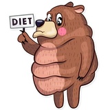 Honey Bear WhatsApp Sticker #25